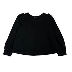 G. Label by Goop Torres Puf Sleeve Sweatshirt Women's Small